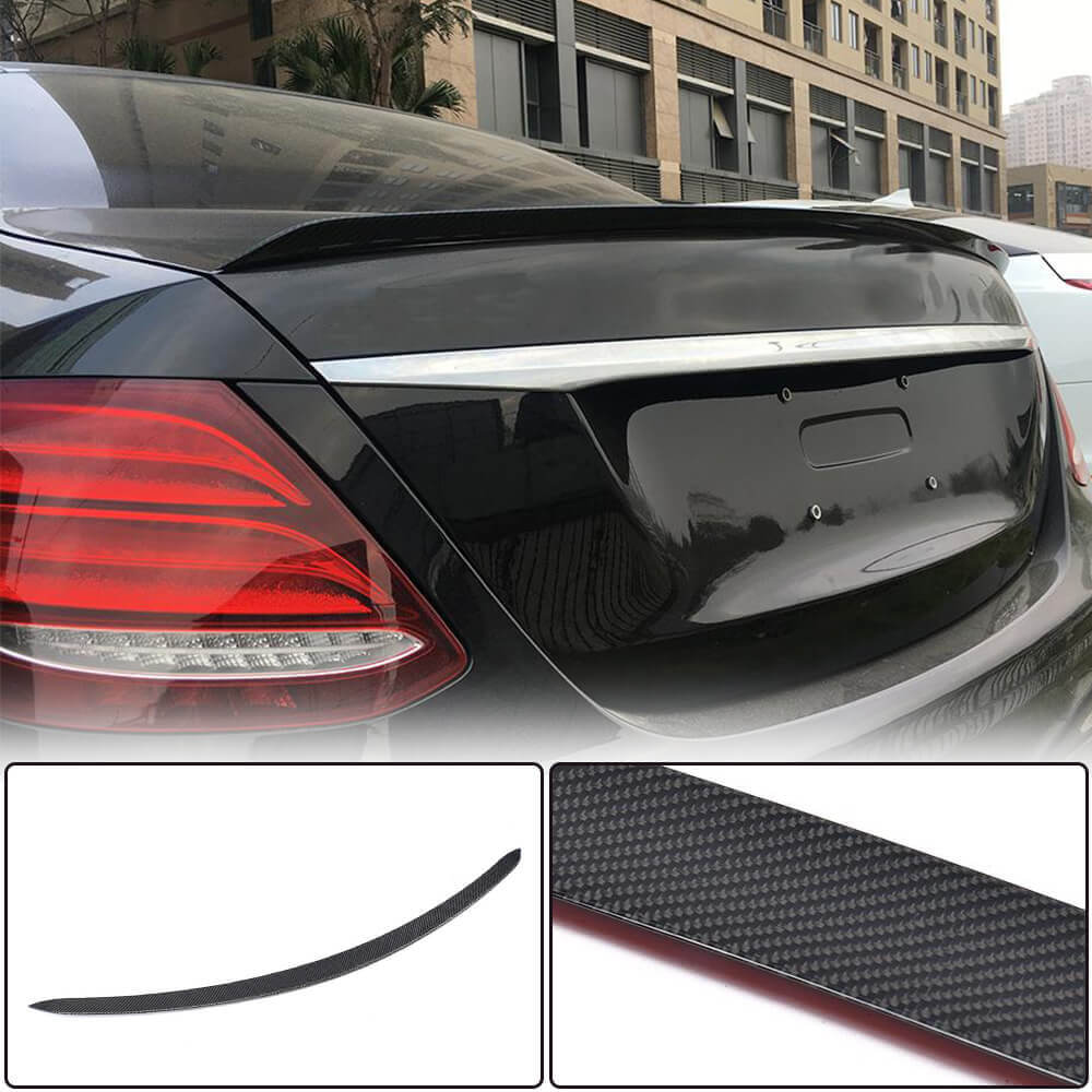 Spoiler V6 (Carbon) for Mercedes E-сlass W213 2016-2023 - image 1