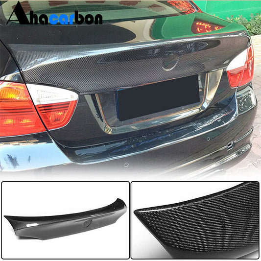 Rear Trunk Spoiler Carbon Fiber V6 (SD) for BMW 3 series E-90/91/92/93 2005-2011 - image 1