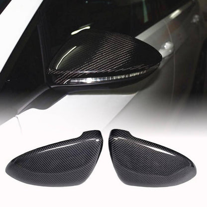 Mirror Covers V2 (Carbon) for Volkswagen Golf 7/E-Golf 2012-2020 - image 1