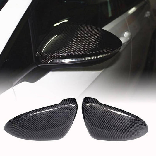 Mirror Covers V2 (Carbon) for Volkswagen Golf 7/E-Golf 2012-2020 - image 1