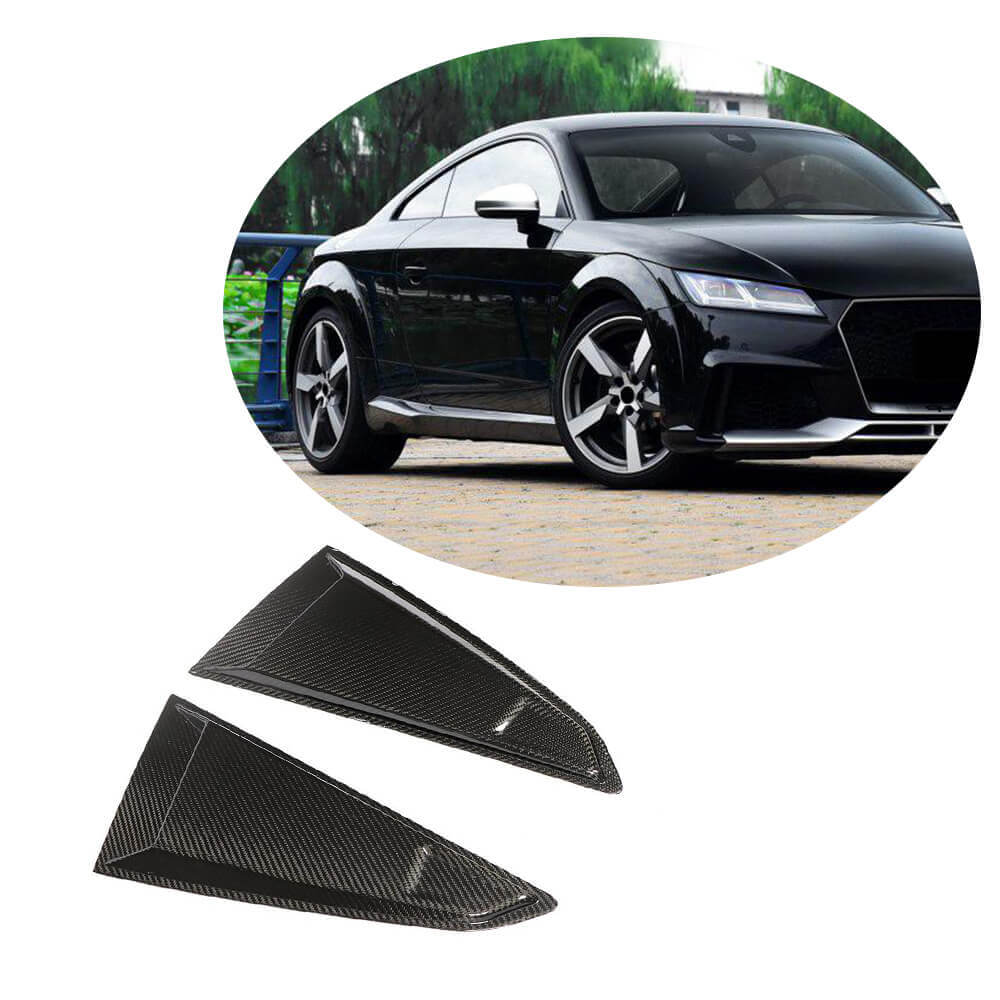 Rear air intake covers (2014-2019, Carbon) for Audi TT 2014-2023 - image 1