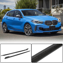 Side Skirt Extensions (for M-Sport, Carbon) for BMW 1 Series F40 2019-2024 - image 1