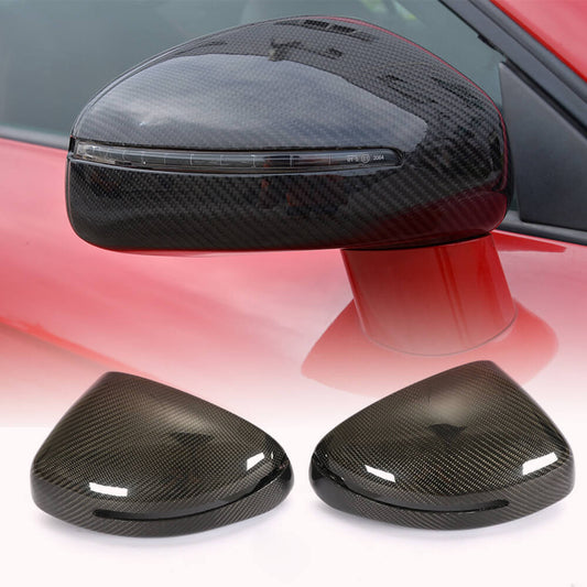 Mirror covers (Carbon) for Audi TT 2006-2014 - image 1