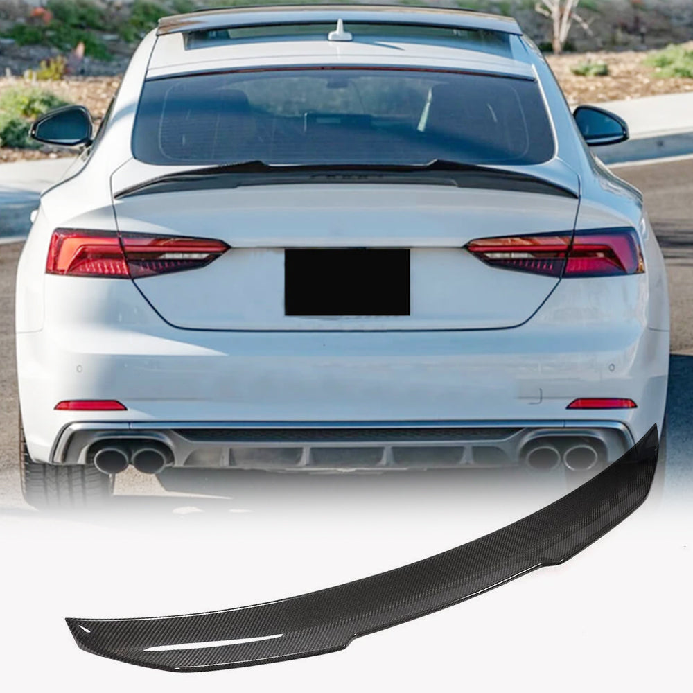 Spoiler V7 (for Sportback, Carbon) for Audi A5 2016-2025 - image 1