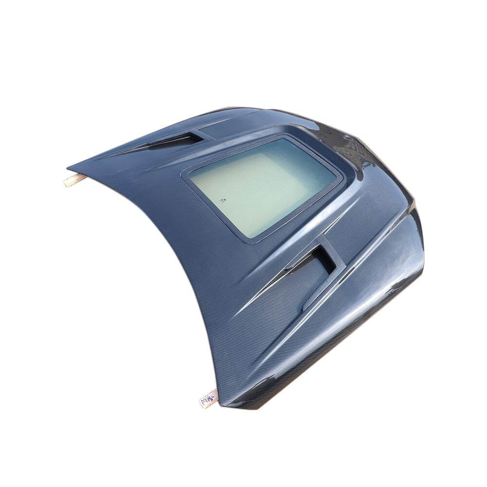 Hood 2012-2014 (Carbon) for Mercedes C-class W204 2007-2015 - image 1