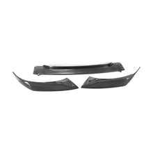 Front Bumper Lip V2 Add-on (for Base, Carbon) for BMW X6 F-16 2014-2019 - image 1