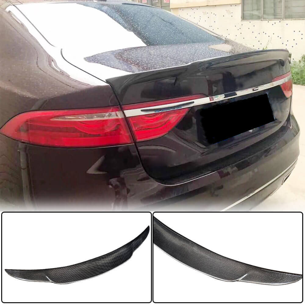 Spoiler (2016-2020, Carbon) for Jaguar XF 2016- - image 1