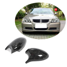 Mirror Covers V1 (for E90/E91 2005-2008, E92/E93 2006-2009, Carbon) for BMW 3 Series E90/E91 2005-2011 - image 1