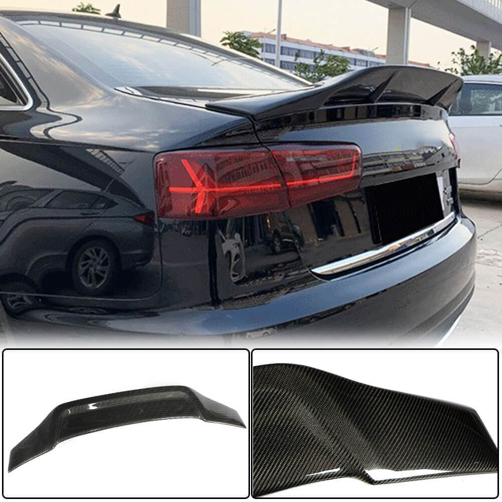 Spoiler V1 (Carbon) for Audi A6 C7 2011-2017 - image 1