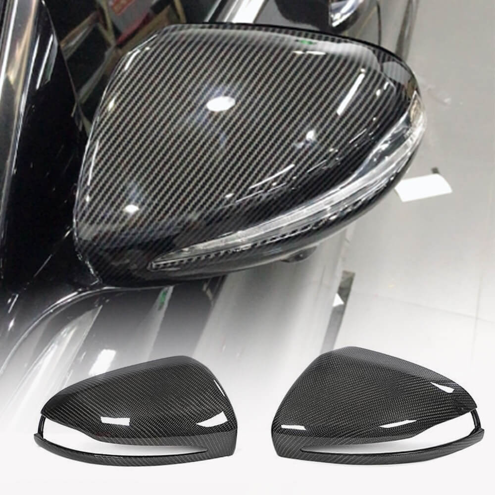 Mirror Covers V1 (Carbon) for Mercedes E-сlass W213 2016-2023 - image 1
