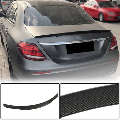 Spoiler V4 (Carbon) for Mercedes E-class W213 2016-2023 - image 1