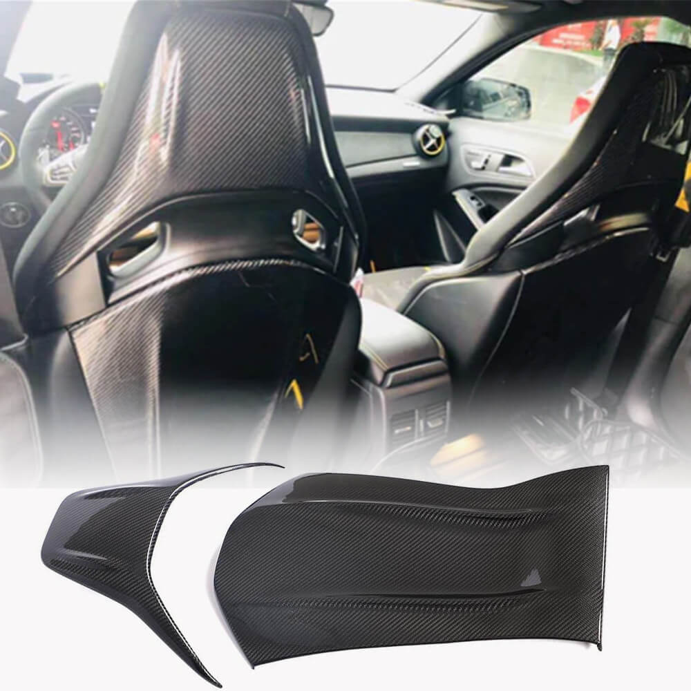 Dry Carbon Seat Covers for Mercedes A-сlass W176 2012-2018 - image 1