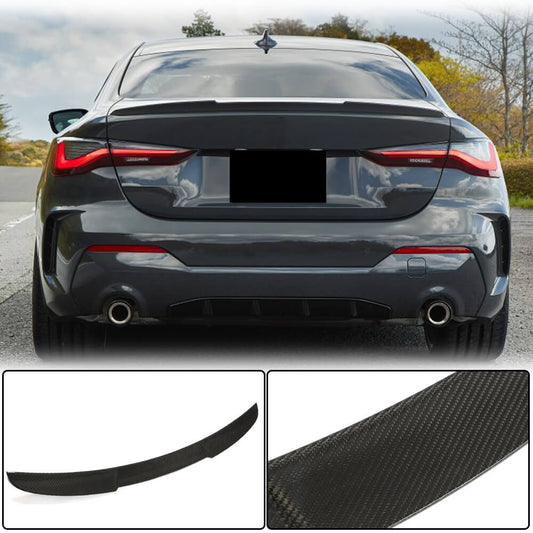 Rear Trunk Spoiler Carbon Fiber V6 (Coupe) for BMW 4 series G22/23/26 2020- - image 1