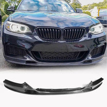Front Bumper Lip V2 (for F22/23 M-Sport, Carbon) for BMW 2 Series F22/23 2014-2021 - image 1