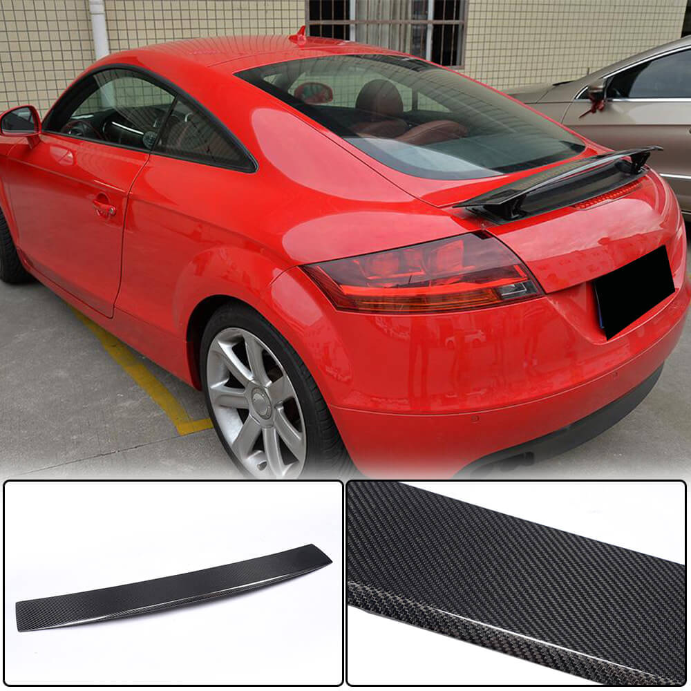 Spoiler V5 (Carbon) for Audi TT 2006-2014 - image 1