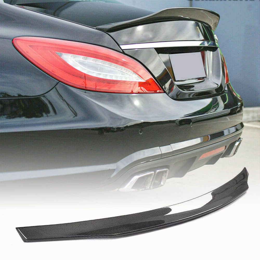 Spoiler V3 (for SD, Carbon) for Mercedes CLS C218 2011-2018 - image 1