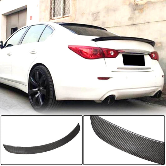 Spoiler V3 (for Q50, Carbon) for Infiniti Q50/Q60 2013-2024 - image 1