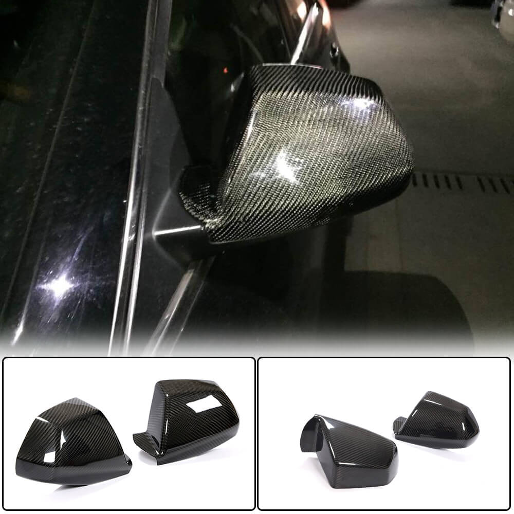 Mirror Covers (Carbon) for Cadillac CTS 2007-2014 - image 1