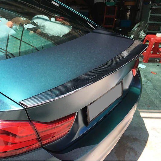 Rear Trunk Spoiler Carbon Fiber V5 (Coupe) for BMW 4 series F-32 2012-2020 - image 1