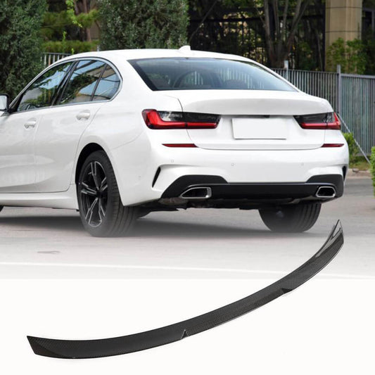 Rear Trunk Spoiler Carbon Fiber V1 (SD) for BMW 3 series G20/21 2018- - image 1