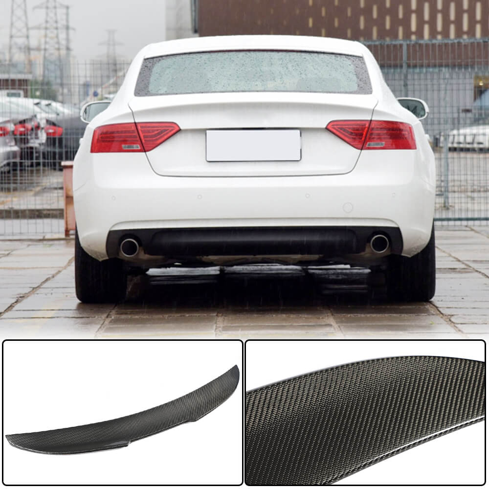 Spoiler V3 (for Sportback, Carbon) for Audi A5 2007-2015 - image 1