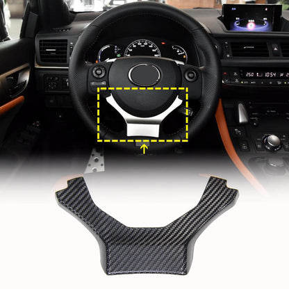 Steering Wheel Cover Carbon for Lexus IS 2013- - image 1