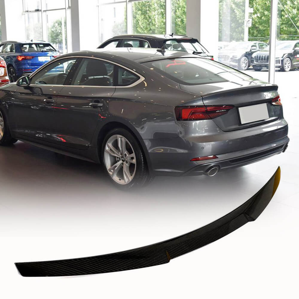 Spoiler V5 (for Sportback, Carbon) for Audi A5 2016-2025 - image 1