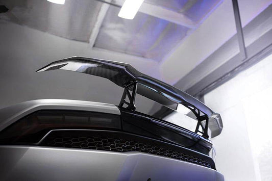 Rear Trunk Spoiler Carbon Fiber for Lamborghini Huracan - image 1