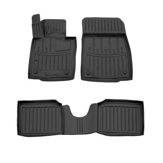 Rubber Floor Mats Stingray 3D (5 pcs) for Mini Countryman R60 2010-2017 - image 1