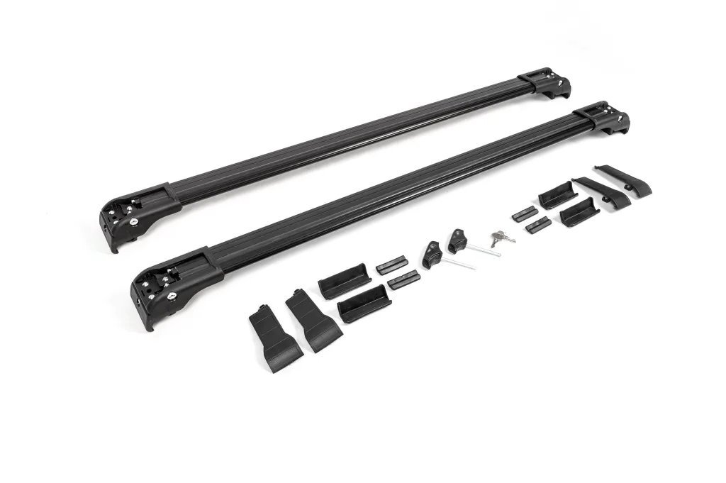 Roof rack (cross bars) for integrated roof rails lockable WingCarrier V2 (2 pcs) for Mini Countryman R60 2010-2017 - image 1