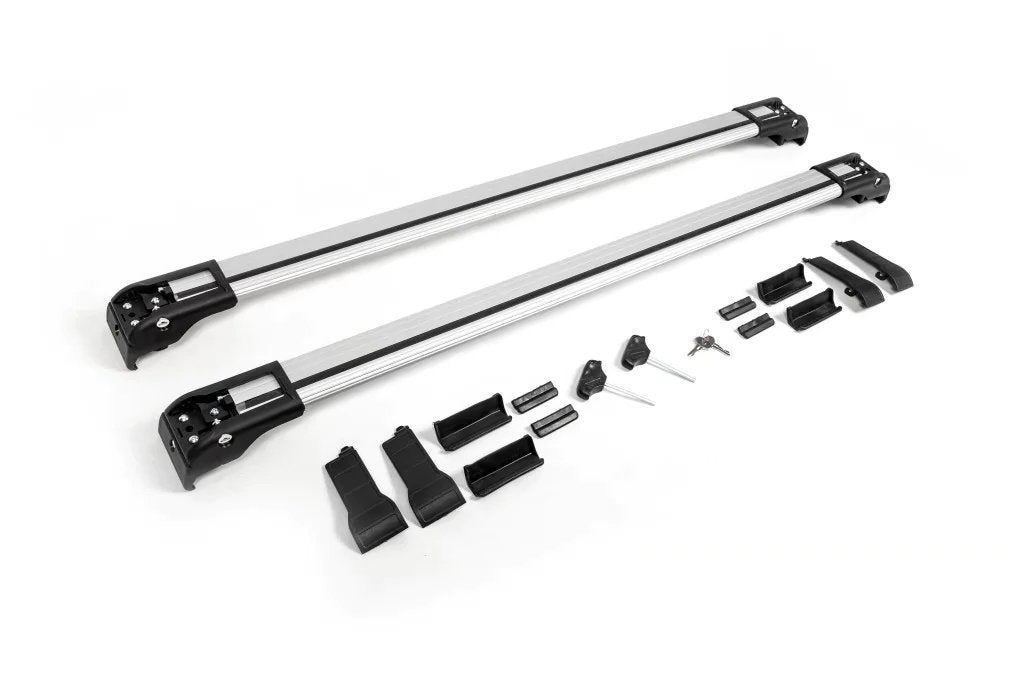 Roof rack (cross bars) for integrated roof rails lockable WingCarrier V2 (2 pcs) for Mercedes GLA H247 2020- - image 2
