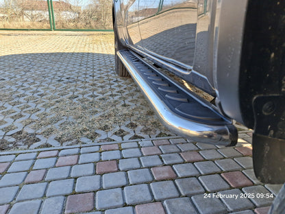 Side Steps Maydos V1 (2 pcs, Aluminum & Stainless Steel) for Volkswagen Amarok 2010-2022 - image 4