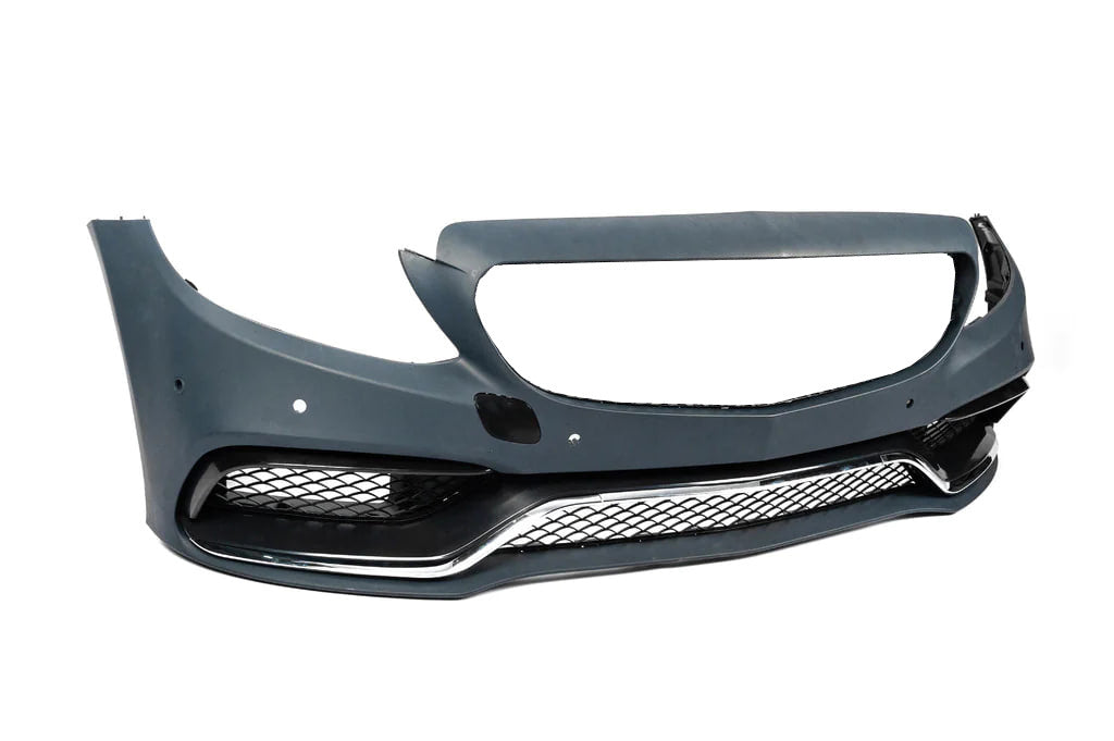 Front bumper (AMG C63-design 2014-2018) for Mercedes C-сlass W205 2014-2021 - image 2