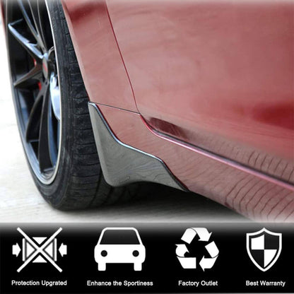 Mud Flaps (for Q50 Base/Sport 2014-2017, Carbon) for Infiniti Q50/Q60 2013-2024 - image 2