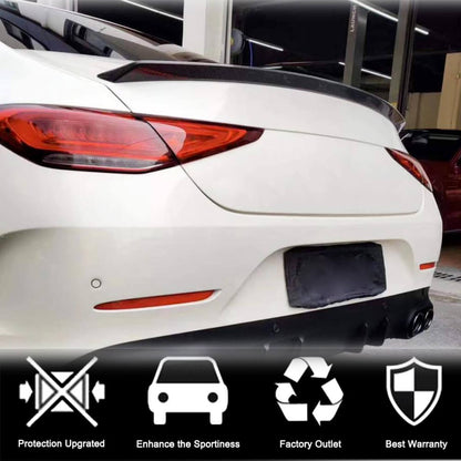 Spoiler V6 (2018-2020, Carbon) for Mercedes CLS C257 2018- - image 2