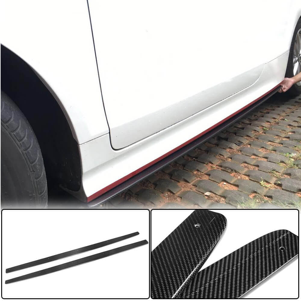 Side skirts V2 (Carbon) for Audi TT 2006-2014 - image 2