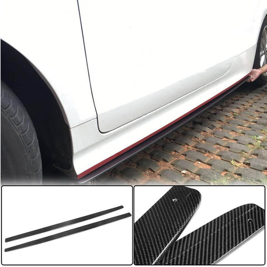 Side skirts V2 (Carbon) for Audi TT 2006-2014 - image 2