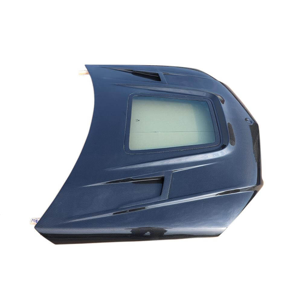 Hood 2012-2014 (Carbon) for Mercedes C-class W204 2007-2015 - image 2