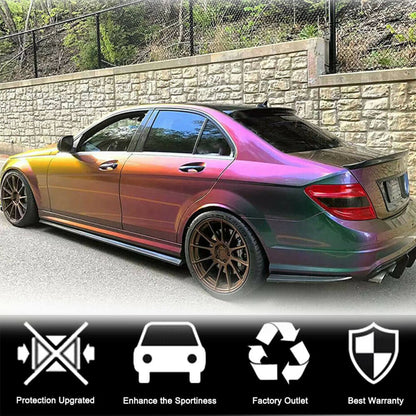 Side Skirts (for AMG SD, Carbon) for Mercedes C-class W204 2007-2015 - image 2