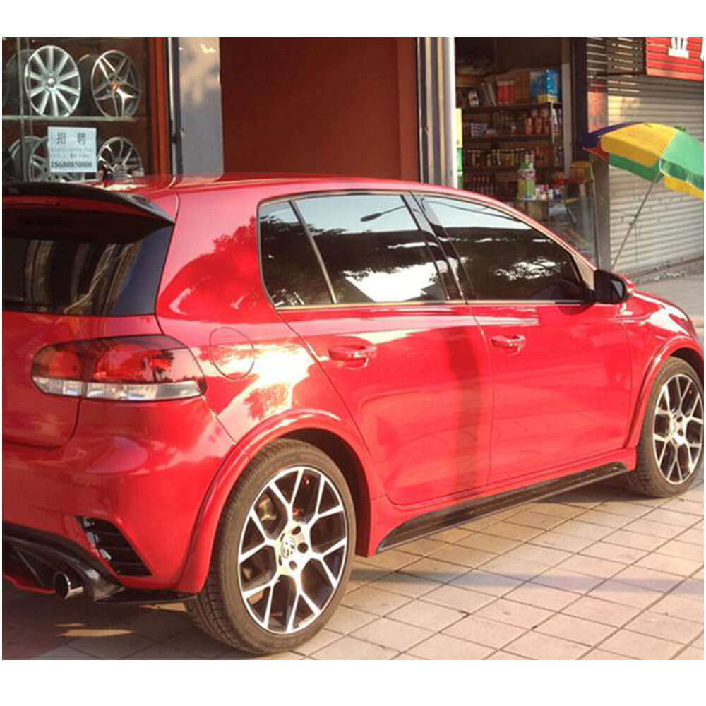 Side Skirts (for Base HB 2010-2013, Carbon) for Volkswagen Golf 6 2008-2014 - image 2