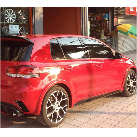 Side Skirts (for Base HB 2010-2013, Carbon) for Volkswagen Golf 6 2008-2014 - image 2