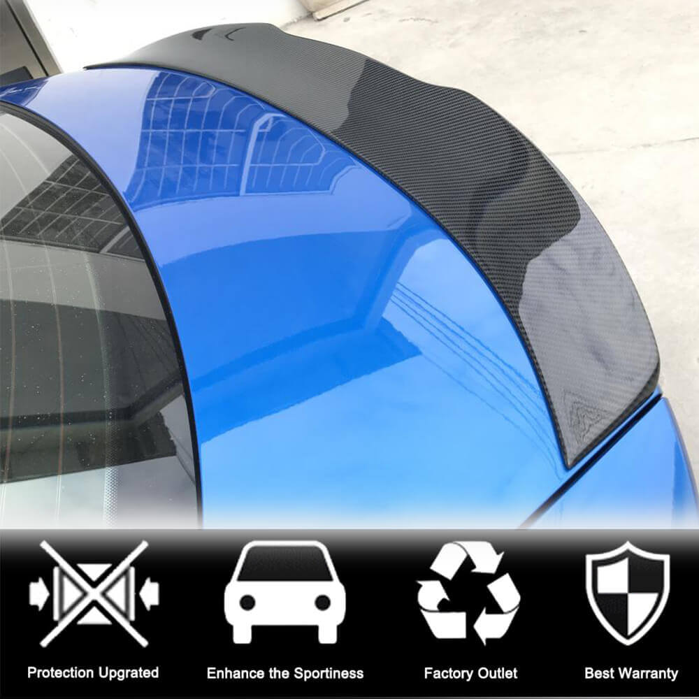 V6 Spoiler (for Sedan, Carbon) for Audi A3 2012-2020 - image 2