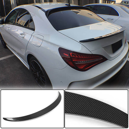 Spoiler V10 (SD, Carbon) for Mercedes CLA C117 2013-2019 - image 2
