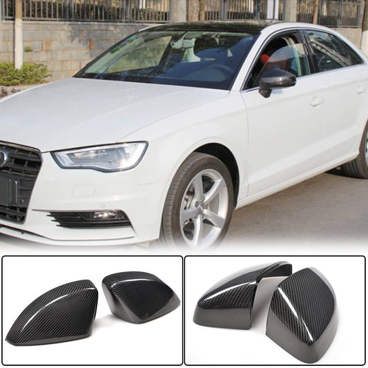 Mirror Covers (Carbon) for Audi A3 2012-2020 - image 2