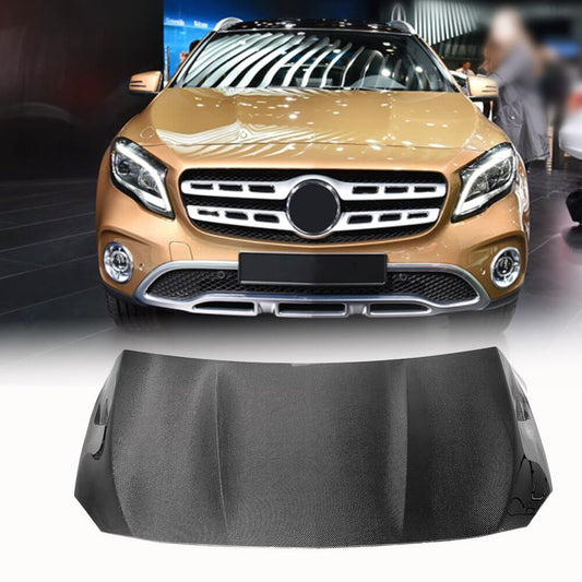 Hood V2 (Carbon) for Mercedes GLA X156 2014-2019 - image 2