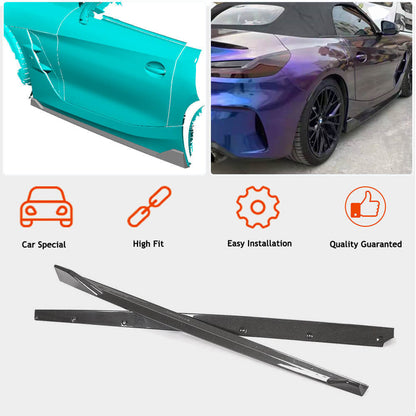 Side Skirt Extensions (for M-Sport, Carbon) for BMW Z4 (G29) 2018- - image 2