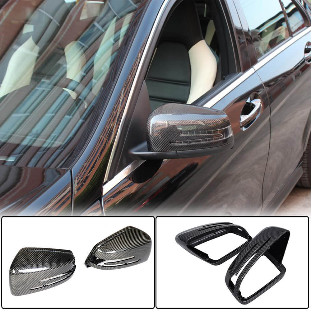 Carbon Mirror Covers for Mercedes C-class W204 2007-2015 - image 2