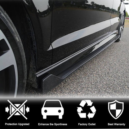Side Skirts (for RS3 Sedan 2017-2019, Carbon Fiber) for Audi A3 2012-2020 - image 2