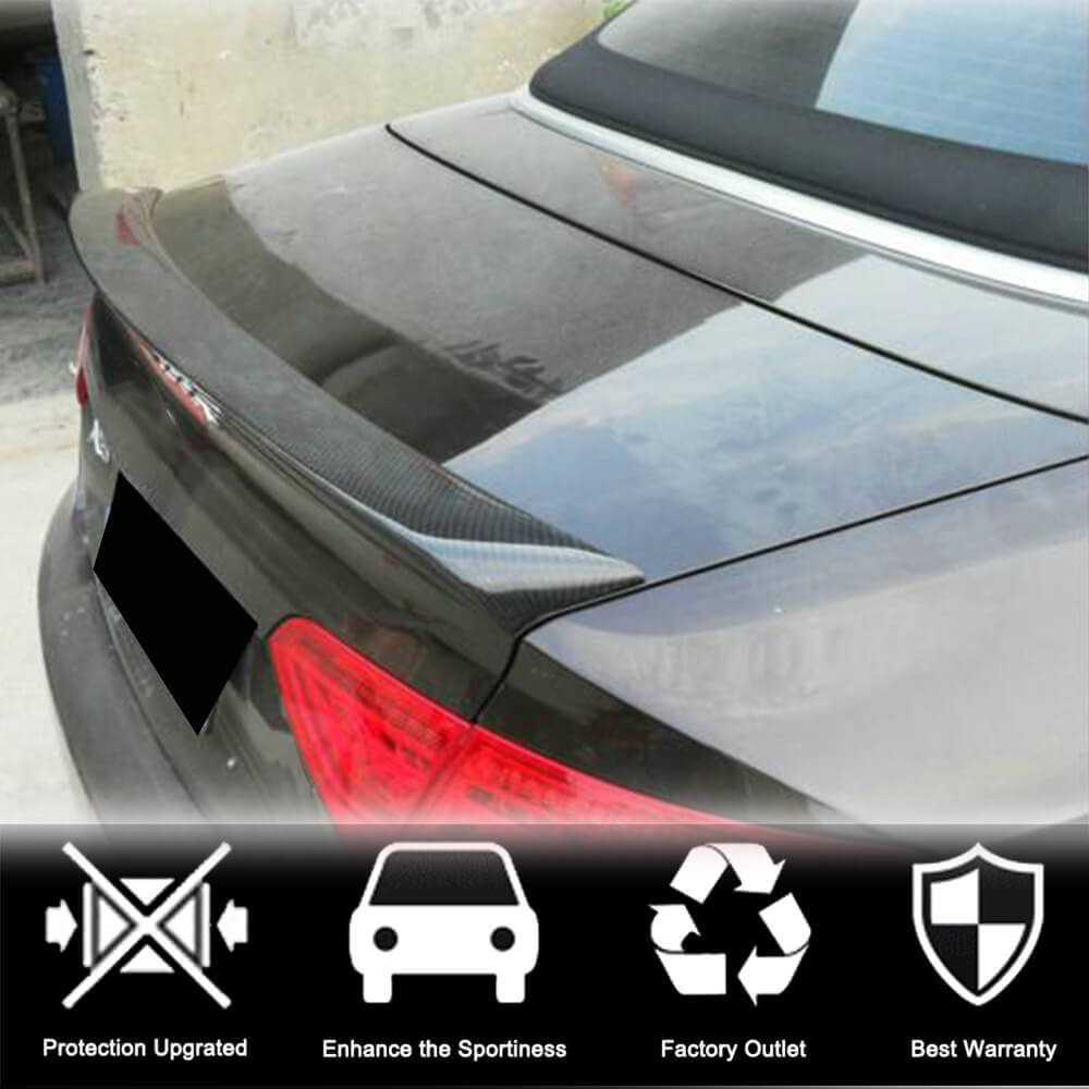 Spoiler V1 (Cabriolet, Carbon) for Audi A5 2007-2015 - image 2