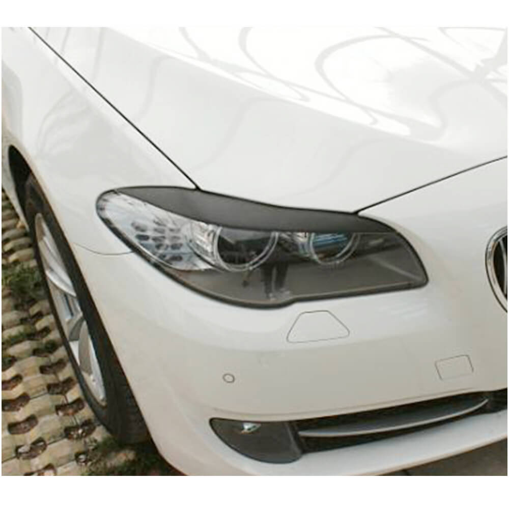Headlight Eyelids (2010-2013, Carbon) for BMW 5 Series F-10/11/07 2010-2016 - image 2